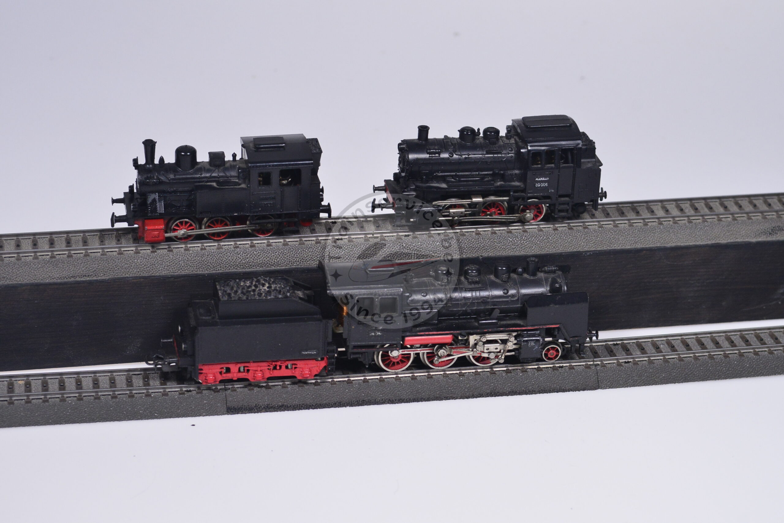 Märklin lot de 3 locomotives vapeur Réf 3000 3003 et 3029